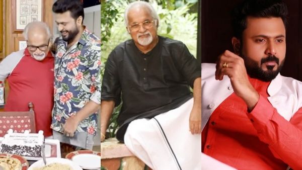 ഭാര്യയുടെ നെറുകയിൽ ചുംബനം നൽകി എഫ്.ജെ തരകൻ, മകനെപ്പോലെ നിന്ന് പിറന്നാൾ പൊലിപ്പിച്ച് ആനന്ദ്!