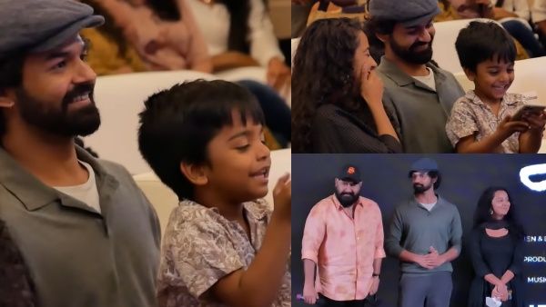 വിനീതിന്റെ മക്കളെ മടിയിലിരുത്തി കൊ‍ഞ്ചിച്ച് പ്രണവ്,‌ ആരാധകരെ അത്ഭുതപ്പെടുത്തി താരപുത്രന്റെ സിംപ്ലിസിറ്റി!