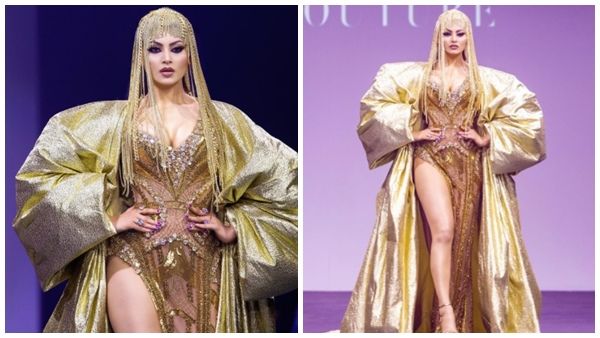 സ്വര്‍ണ വസ്ത്രവുമായി ഉര്‍വ്വശി റൗട്ടേല; നാല്‍പത് കോടിയുടെ വസ്ത്രമാണെന്ന് നടി തന്നെ പറയും, കളിയാക്കി വിമര്‍ശകർ