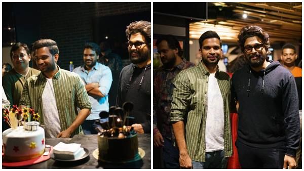 അല്ലുവിന്റെ സന്തോഷങ്ങള്‍ ഇതൊക്കെയാണ്; സ്റ്റാഫിന് പിറന്നാള്‍ സര്‍പ്രൈസുമായി നടന്‍