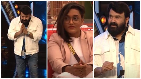 പോയപ്പോള്‍ എന്തൊരു പാവം കുട്ടിയായിരുന്നു! ജാസ്മിന് മുന്നില്‍ കൈ കൂപ്പി മോഹന്‍ലാല്‍; മുഖം താഴ്ത്തി താരം