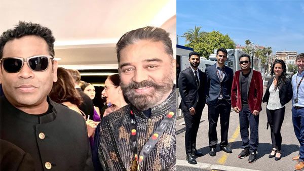 ഉലകനായകനൊപ്പം ഓസ്‌കര്‍ നായകന്‍; ഫെസ്റ്റിവല്‍ വേദിയിലെ ചിത്രങ്ങളേറ്റെടുത്ത് ആരാധകര്‍