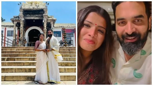 അവളുടെ കാലുകള്‍ പൊള്ളാതിരിക്കാന്‍; അമ്പലമുറ്റത്ത് അമൃതയ്ക്ക് ഷൂ ഊരി നല്‍കിയോ, ചിത്രം കണ്ട് ആരാധകര്‍