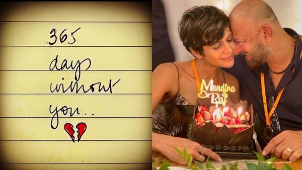 'നീയില്ലാതെ 365 ദിനങ്ങള്‍'; ഭര്‍ത്താവിന്റെ ഒന്നാം ചരമവാര്‍ഷികത്തില്‍ ഹൃദയഭേദകമായ കുറിപ്പുമായി മന്ദിര ബേദി