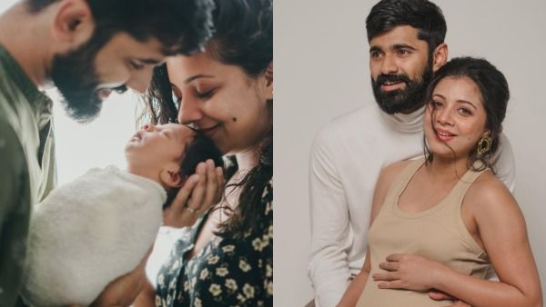 'ഒന്നാം വിവാഹ വാർഷികം ഉറക്കിമിളച്ച് ഇരുന്ന് ഡയപ്പറുകൾ മാറ്റി ആഘോഷിക്കുന്നു'; മനോഹരമായ കുറിപ്പുമായി റേച്ചൽ മാണി