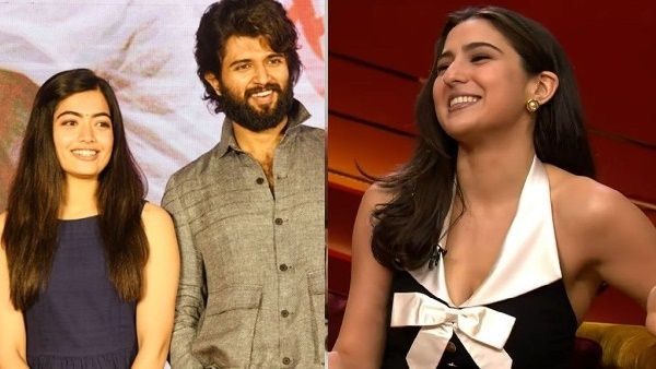 കേട്ടത് ശരിയോ? രശ്മികയും വിജയ് ദേവരക്കൊണ്ടയും പ്രണയത്തിലെന്ന് സൂചിപ്പിച്ച് സാറ അലി ഖാന്‍