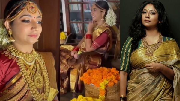 'പട്ടുസാരിയും ആഭരണങ്ങളും മുല്ലപ്പൂവും ചൂടി നവവധു ലുക്ക്, വിവാഹിതയാകുന്നുവെന്ന് ഉടൻ വാർത്തവരും'; അഭയ ഹിരൺമയി!