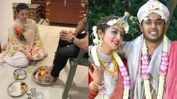 'കല്യാണം കഴിക്കാതെ ജീവിക്കുന്നതാണ് നല്ലത്'; ഭർത്താവിന് പാദശുശ്രൂഷ ചെയ്ത നടി പ്രണിത സുഭാഷിന് വിമർശനം!