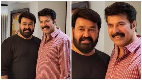 മോഹൻലാലിൻ്റെ പുതിയ ഫ്ലാറ്റ് കാണാനെത്തിയ മമ്മൂട്ടി, രമേഷ് പിഷാരടി പകർത്തിയ ചിത്രം വൈറൽ