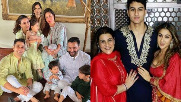 അമൃതയേയും മക്കളേയും ഒഴിവാക്കി കുടുംബ ചിത്രം; സെയ്ഫിന്റെ സഹോദരിക്കെതിരെ സോഷ്യല്‍ മീഡിയ