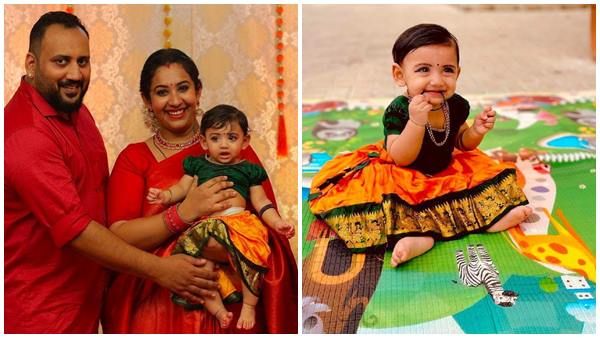 മകൾക്ക് വേണ്ടി പ്രത്യേക ചടങ്ങുകൾ; സുദർശനയുടെ ഒരോ വളർച്ചയും ആഘോഷമാക്കി സൗഭാഗ്യയും അർജുനും