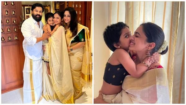 ഓണാഘോഷ ചിത്രവുമായി ദിലീപും കാവ്യയും മീനൂട്ടിയും മഹാലക്ഷ്മിയും, ചിത്രങ്ങൾ വൈറൽ