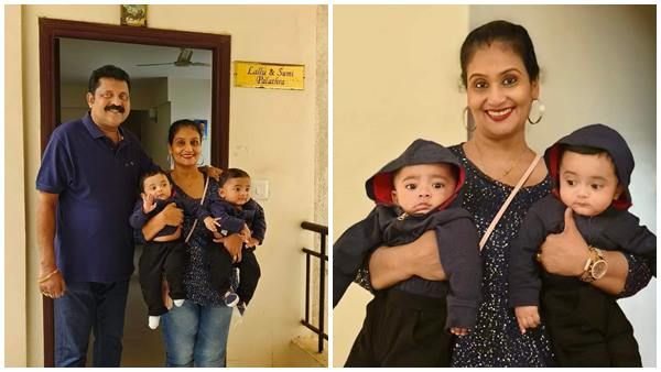 തൻ്റെ ഇരട്ട കുഞ്ഞുങ്ങളെ നെഞ്ചോട് ചേർത്ത് വെച്ച് ആദ്യ വിമാന യാത്ര, വിശേഷം പങ്കുവെച്ച് സുമ ജയറാം