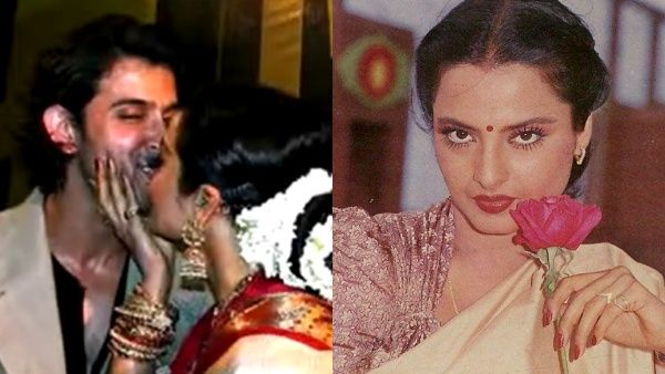 കെട്ടിപ്പിടിക്കുന്നതിനിടെ അപ്രതീക്ഷിതമായി ഹൃത്വിക്കിനെ ലിപ് ലോക്ക് ചെയ്ത് രേഖ; ആരാധകര്‍ ഞെട്ടിയ സംഭവം!