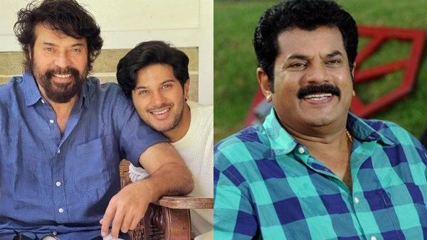 വാപ്പച്ചി ഡബിള്‍ റോള്‍ ചെയ്യാനുള്ള പ്ലാനിലാ! മമ്മൂട്ടിയോടുള്ള മുകേഷിന്റെ ചോദ്യത്തിന് ദുല്‍ഖറിന്റെ മറുപടി