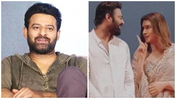ഇവർ പ്രണയത്തിലാണോ? വൈറലായി പ്രഭാസിന്റെയും കൃതിയുടെയും സ്നേഹ പ്രകടനങ്ങൾ