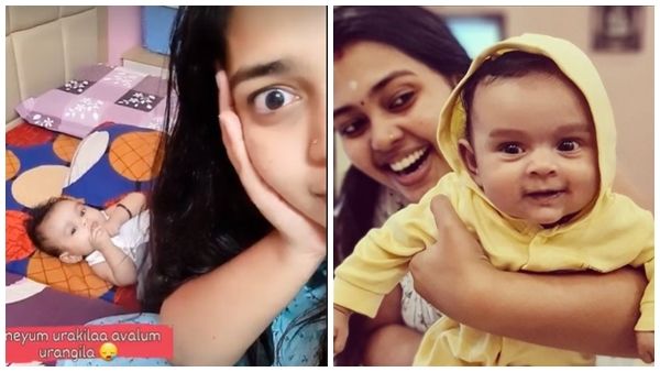 എന്നെയും ഉറക്കില്ല, അവളും ഉറങ്ങില്ല; മകളെ നോക്കി കഷ്ടപ്പെടുകയാണോ? കുഞ്ഞിന്റെ കൂടെയുള്ള വീഡിയോയുമായി മൃദുല