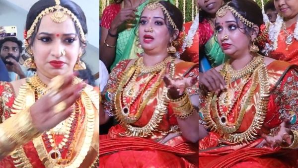 'ആദ്യമായാണ് ഒരു കല്യാണപെണ്ണ് ഇങ്ങനെ പറയുന്നത് കാണുന്നത്, താലികെട്ടിയപ്പോൾ ചിരിച്ചൂടെ?'; ​ഗൗരിയോട് വിമർശകർ!