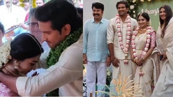 മണിയൻ പിള്ള രാജുവിന്റെ മകൻ നിരഞ്ജിന് കൂട്ട് ഇനി നിരഞ്ജന; വിവാഹത്തിനെത്തി മമ്മൂട്ടിയും ജയറാമും, ചിത്രങ്ങൾ വൈറൽ