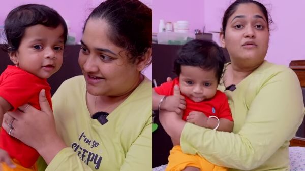 'ഭയങ്കര വാശിയാണ്, ഒരു ദിവസമൊക്കെ മിണ്ടാതിരിക്കും, തള്ളുമ്പോൾ മയത്തിലൊക്കെ തള്ളൂ'; അനുശ്രീയോട് ആരാധകർ!