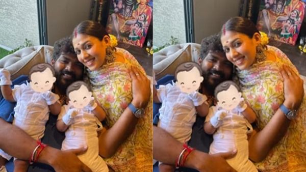 ഇത് നയൻതാരയുടെ ലോകം; മക്കളെ നെഞ്ചോട് ചേർത്ത് വിഘ്നേശ്; സിന്ദൂരമണിഞ്ഞ് സുന്ദരി ആയി താരം