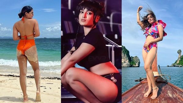 ഈശ്വരാ ഓറഞ്ച് ബിക്കിനി! ഫേമസ് ആവാനുള്ള പുറപ്പാടാണല്ലേ? വൈറലായി സാനിയയുടെ ബിക്കിനി ചിത്രം