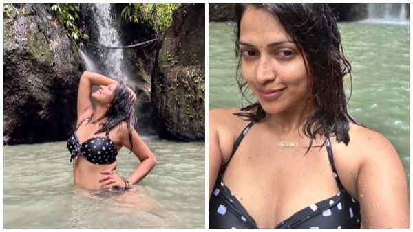 കുളി സീന്‍ കാണിക്കുവാണോ? കുരങ്ങന്മാരെക്കാളും കഷ്ടമാണ് അമലയുടെ കാര്യം, വീഡിയോ കണ്ട് ആരാധകര്‍