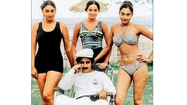 കമല്‍ ഹാസനൊപ്പം ഹോട്ട് ബിക്കിനിയില്‍ മൂന്ന് നടിമാര്‍! മാധവിയുടെ ആ ധൈര്യത്തെ സമ്മതിക്കണമെന്ന് നടി രാധ