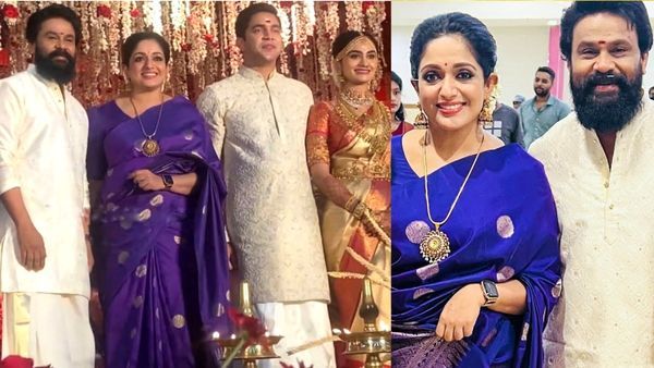 'ലുക്കിന്റെ കാര്യത്തിൽ കാവ്യ കഴിഞ്ഞേ ഉള്ളു ആരും'; ആശാ ശരത്തിന്റെ മകളുടെ വിവാഹത്തിൽ തിളങ്ങി ദിലീപും കാവ്യയും