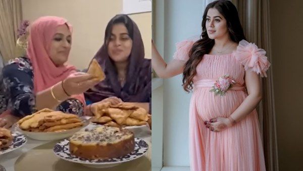 ഇക്ക ഇവിടെയുണ്ട്, പക്ഷെ ഇത് ഞങ്ങളുടെ ഫംങ്ഷൻ; ഞാനെത്ര ഭാ​ഗ്യവതി; 9ാം മാസത്തിൽ ഷംന