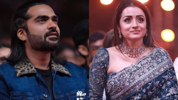 സിമ്പുവിന്റെ അടുത്തിരിക്കാൻ തയ്യാറാവാതെ ഒഴിഞ്ഞ് മാറി തൃഷ, ഗോസിപ്പ് ഭയന്നായിരിക്കാം നടി പിന്മാറിയതെന്ന് ആരാധകർ!