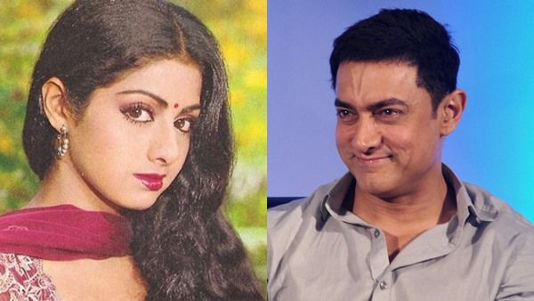 ചെറുപ്പക്കാരി മതി; രണ്ട് വയസ് കൂടുതലുള്ള ശ്രീദേവിയെ ഒഴി‌വാക്കിയ ആമിർ; നടന്റെ ഇന്നത്തെ നായികമാരുടെ പ്രായം