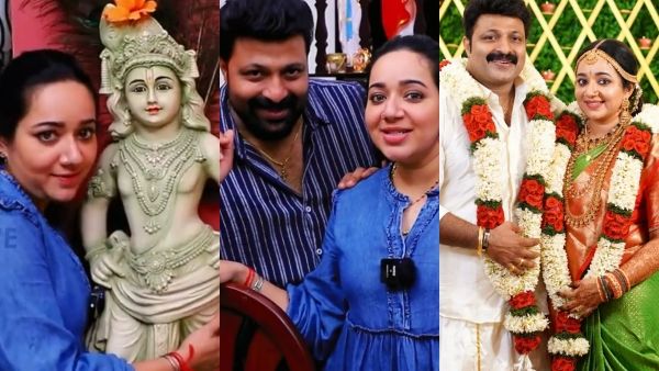 'ഞങ്ങളുടെ വീട്ടിൽ രണ്ട് മതങ്ങളും ബ്ലെൻഡാണ്, പൂജ മുറിയിൽ രണ്ട് ദൈവങ്ങളുടേയും ചിത്രങ്ങളുണ്ട്'; ചന്ദ്രയും ടോഷും!