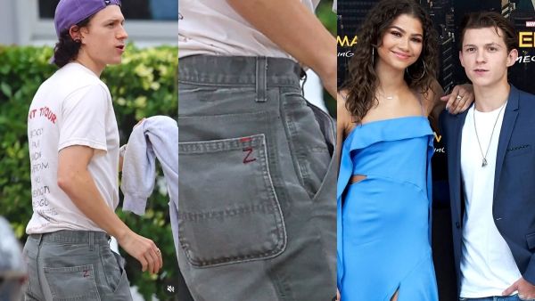 'ഇങ്ങനേയും ഭ്രാന്തമായ പ്രണയമോ?'; എല്ലാ പാന്റിലും കാമുകി സെൻഡായയുടെ ആദ്യ ലെറ്റർ സ്റ്റിച്ച് ചെയ്ത് കാമുകൻ ടോം!