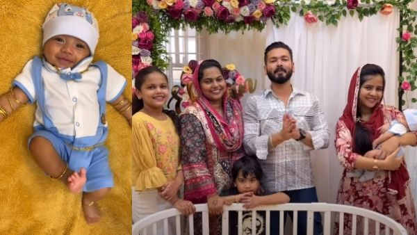ജനിച്ച് വീണപ്പോൾ തന്നെ ആരാധക മനസിൽ ഇടം പിടിച്ച എബ്രാൻ, മകനെ പൊന്ന് കൊണ്ട് മൂടി ബഷീറും കുടുംബവും!