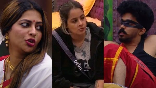 പാല്‍ക്കുപ്പി പ്രയോഗം: ഇടയില്‍ കളിച്ചത് ദേവു തന്നെ; എല്ലാവര്‍ക്കും മുന്നില്‍ വച്ച് വലിച്ചുകീറി സാഗര്‍