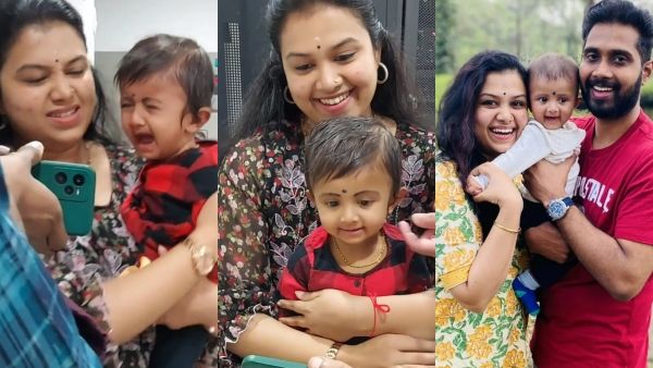 'വേദനയാണ്... പക്ഷെ ചെയ്യാതിരിക്കാനാവില്ലല്ലോ...'; മകളുടെ പുതിയ വിശേഷം വീഡിയോയായി പങ്കുവെച്ച് നടി സോനു സതീഷ്‌!
