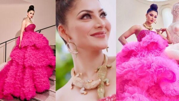 കളിയാക്കണ്ട, ഈ മുതല നെക്ലേസ് ഒരു സംഭവമാണ്! കാനിൽ ഉർവശി റൗട്ടേല അണിഞ്ഞത് 200 കോടിയുടെ നെക്ലേസ്?