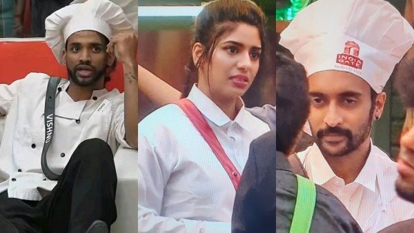 'റിനോഷിനെ നിർബന്ധിച്ച് നിലത്തിരുത്തി വിഷ്ണു... റെനീഷയോട് ഡബിൾ മീനിങ് കോമഡി അടിച്ചു'; വിഷ്ണുവിന് വിമർശനം!