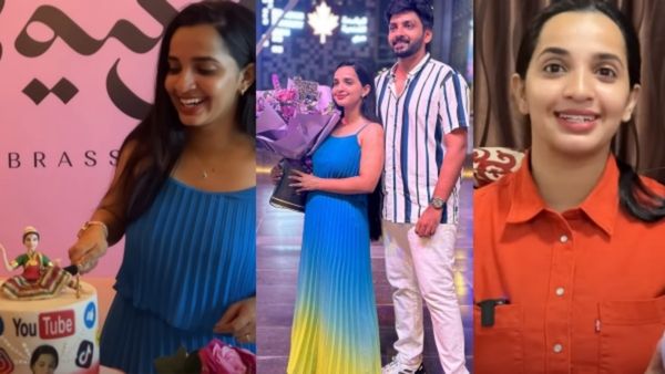 '24 വയസാണോ മാളൂന്...?'; വിവാഹശേഷമുള്ള ആദ്യത്തെ പിറന്നാൾ, മാളവികയുടെ പിറന്നാൾ ദുബായിൽ ആഘോഷിച്ച് തേജസ്!