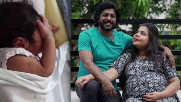 മുഖം പൊത്തിപ്പിടിച്ച് സ്നേഹയുടെയും ശ്രീകുമാറിന്റെയും പൊന്നോമന; ആശുപത്രിയിൽ നിന്നുള്ള വീഡിയോയുമായി നടി!
