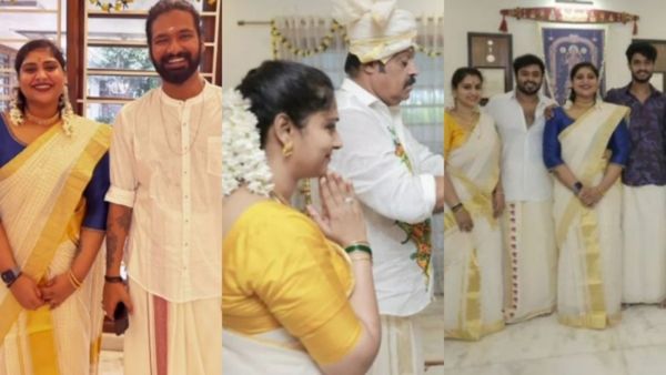 'ഉത്സവം പോലെ സുരേഷ് ​​ഗോപിക്ക് ചടങ്ങ് നടത്താമായിരുന്നു, എന്നിട്ടും എന്തൊരു ലാളിത്യം'; ചർച്ചയായി വിവാഹനിശ്ചയം!