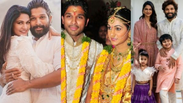 'കോടികൾ വിലയുള്ള സമ്മാനങ്ങളുമായി ഭാവി വധുവിനെ കാണാൻ ചടങ്ങിന്റെ തലേദിവസം എത്തി'; അല്ലു അർ‌ജുൻ-സ്നേഹ പ്രണയം!