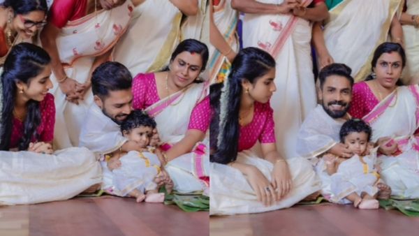 അച്ഛന്റെ മടിയിലിരുന്ന് ദ്വിജ കീർത്തിക്ക് ചോറൂണ്, രണ്ടാമത്തെ മകളുടെ വിശേഷങ്ങൾ പങ്കുവെച്ച് നടൻ ​ഗിന്നസ് പക്രു!