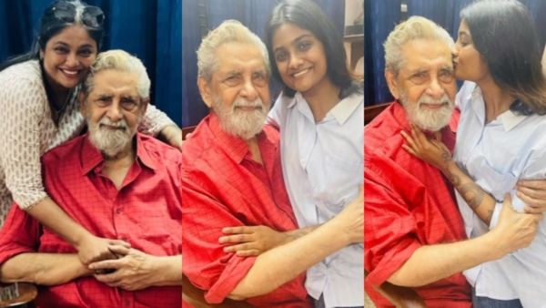 'നാല് തലമുറ ഒരുമിച്ചിരുന്ന് കഥകൾ പറഞ്ഞു, എന്റെ മോളെ മടിയിലിരുത്തി ലാളിച്ചു'; മധുവിനൊപ്പം മഞ്ജുവും കുടുംബവും!