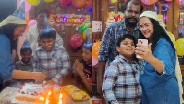 പൊന്നോമനയ്ക്ക് പിറന്നാൾ; കുട്ടികളേക്കാളും കുസൃതി കാട്ടി ഉർവശി; ഒപ്പം ചേർന്ന് കുഞ്ഞാറ്റയും