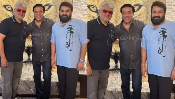 'ഡ്രീം കോമ്പോ ഒരേ ഫ്രെയ്മിൽ....'; മോഹൻലാലിന്റെ ഫ്ലാറ്റിൽ അതിഥിയായി അജിത് കുമാർ, ചിത്രം പങ്കുവെച്ച് സമീർ ഹംസ!