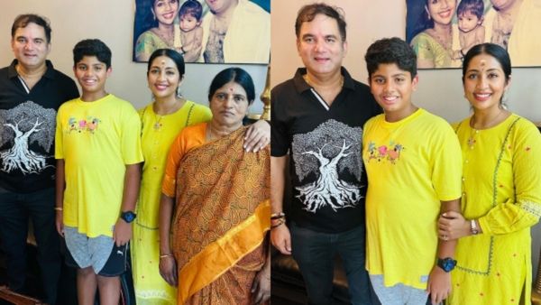 'നവ്യ ഭർത്താവിനെ കളഞ്ഞുവെന്ന് പറഞ്ഞ് നടന്നവർക്ക് ഇപ്പോൾ സമാധാനമായോ?'; ഭർത്താവിനും മകനുമൊപ്പം നവ്യ നായർ!