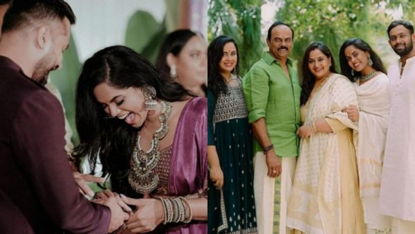 'എന്റെ മനസില്‍ ഇപ്പോള്‍ സമ്മിശ്രമായ ഒരുപാട് വികാരങ്ങളാണ്'; കാർത്തികയുടെ വിവാഹനിശ്ചയ ചിത്രങ്ങളുമായി അമ്മ രാധ!