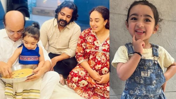 'അറിവിന്റെ ആകാശത്തിലേക്ക്...'; അപ്പാപ്പന്റെ മടിയിലിരുന്ന് ആദ്യാക്ഷരം കുറിച്ച് നിലു, ചിത്രം പങ്കിട്ട് പേളി മാണി